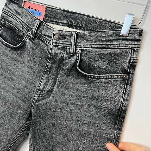 Acne Studio NWOT north black marble skinny jeans 30x30 - Picture 2 of 10